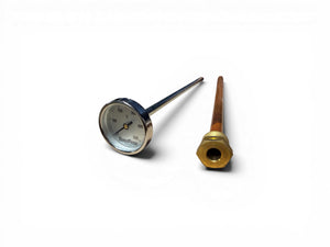 Thermometer inbouw inclusief huls