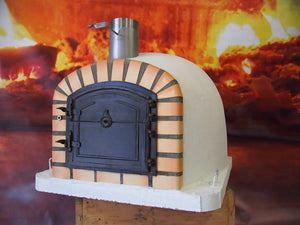 Pizzaoven Terra Alu 90 geïsoleerd hoog