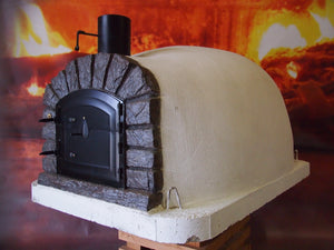 Pizzaoven Preto 100 XXL long geïsoleerd hoog