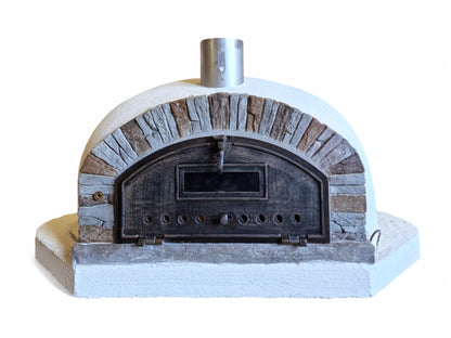 Pizzaoven Aventura Preto Alu 120 hoek geïsoleerd laag*