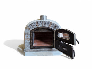 Pizzaoven Aventura Preto Alu 120 hoek geïsoleerd hoog