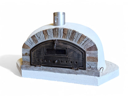 Pizzaoven Aventura Preto Alu 100 hoek geïsoleerd laag
