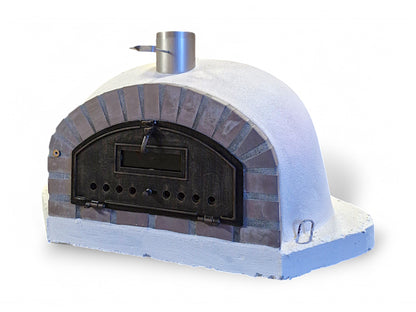 Pizzaoven Lava Basico Alu 100 hoek geïsoleerd laag