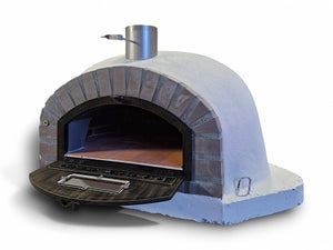 Pizzaoven Lava Basico Alu 120 hoek geïsoleerd laag*