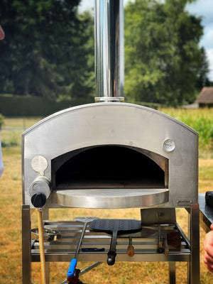 Montana pizzaoven 85 zwart