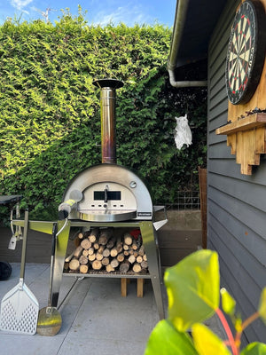Montana pizzaoven 70 zwart