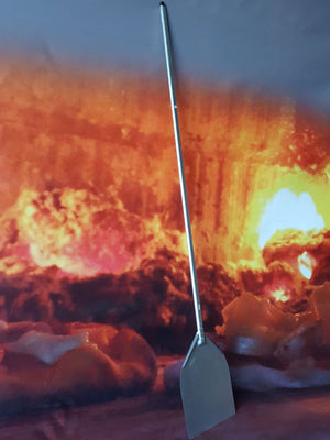 Pizza schep rvs steel lang